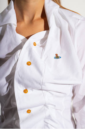 Vivienne Westwood hoodie with tie collar