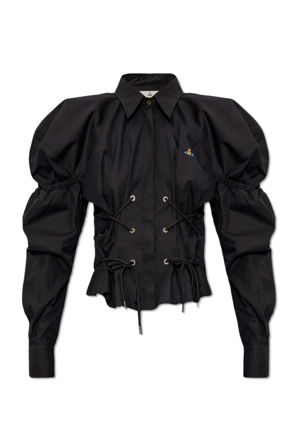 Vivienne Westwood ‘Gexy’ shirt with decorative lacing