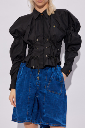 Vivienne Westwood ‘Gexy’ shirt with decorative lacing