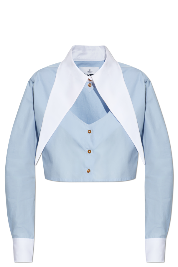 Short shirt with decorative neckline od Vivienne Westwood