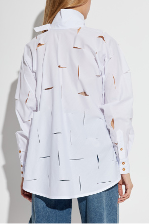 Vivienne Westwood Top mit dekorativen Schlitzen