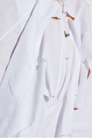 Vivienne Westwood Top mit dekorativen Schlitzen