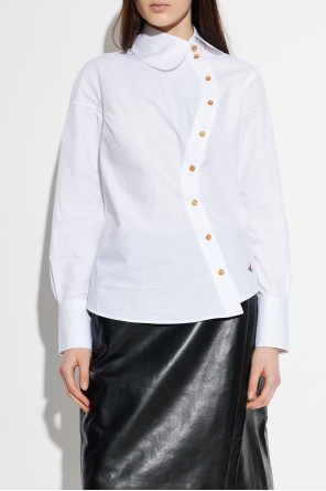 Vivienne Westwood Camisa con cierre asimétrico