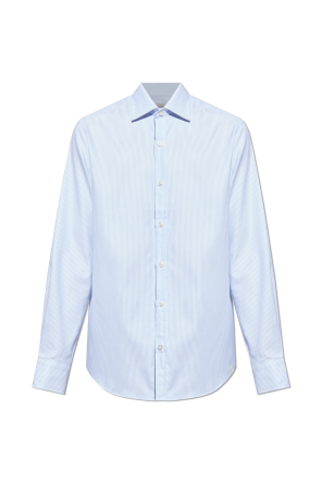 Shirt with a striped pattern