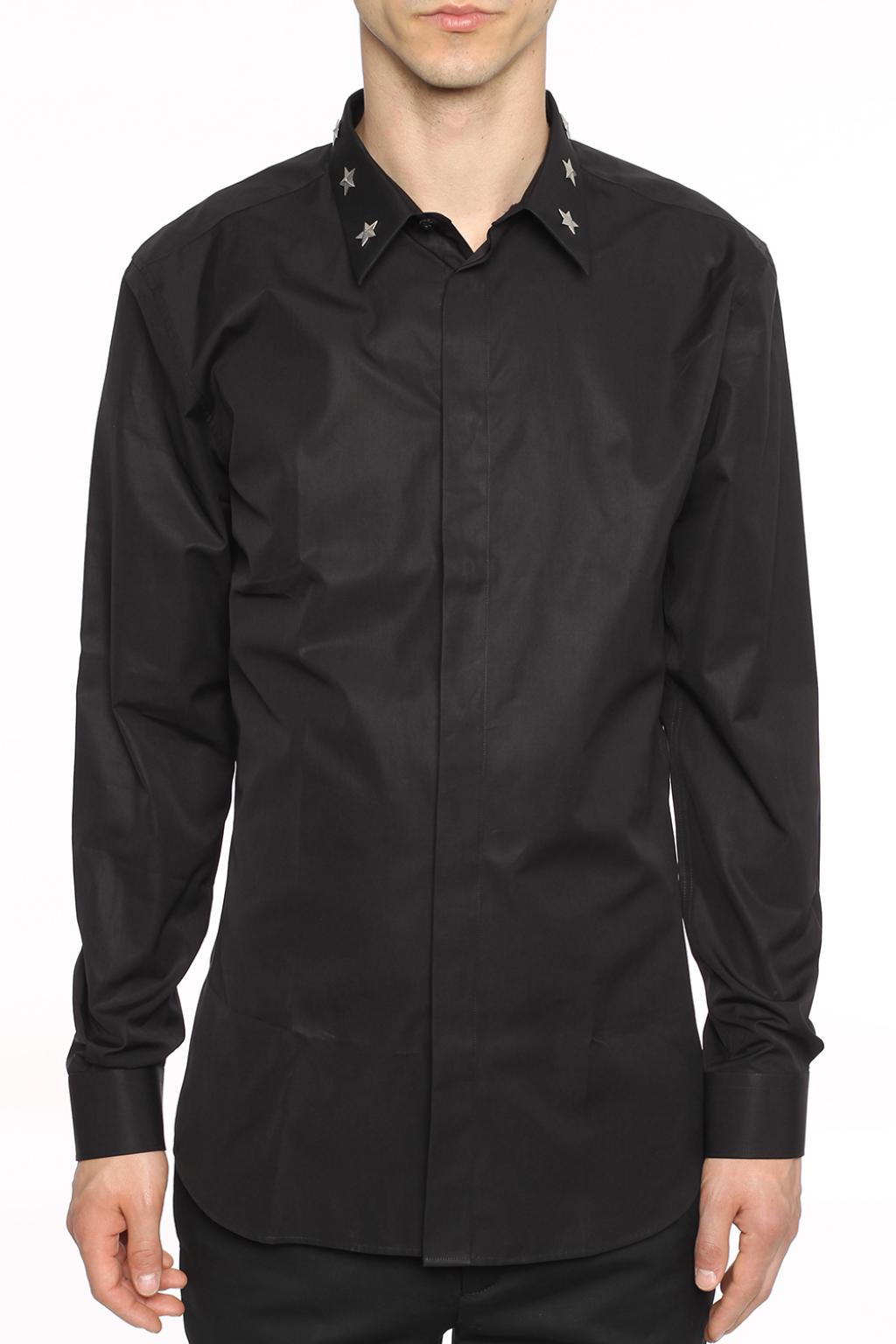 Black Star-studded collar shirt Givenchy - Vitkac France