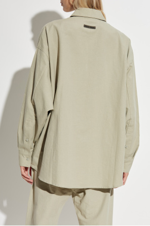 Fear Of God Essentials Locker geschnittenes Hemd