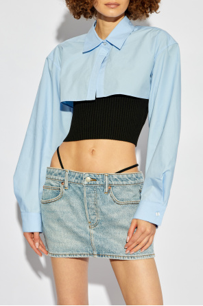 Alexander Wang Shirt with a strappy top