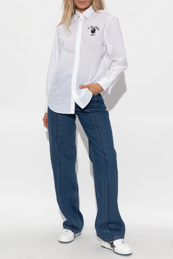 A BATHING APE® Camisa con logo