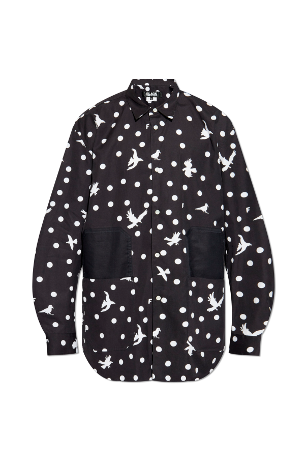 Comme des Garçons Black Bawełniana koszula