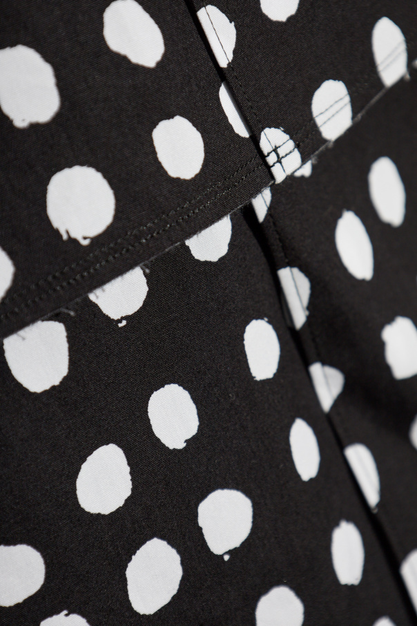 Comme des Garçons Black Hemd mit Punktmuster