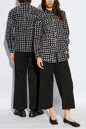 Shirt with polka dot pattern od Comme des Garçons Black