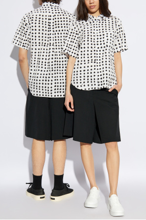 Shirt with dot pattern od Comme des Garçons Black
