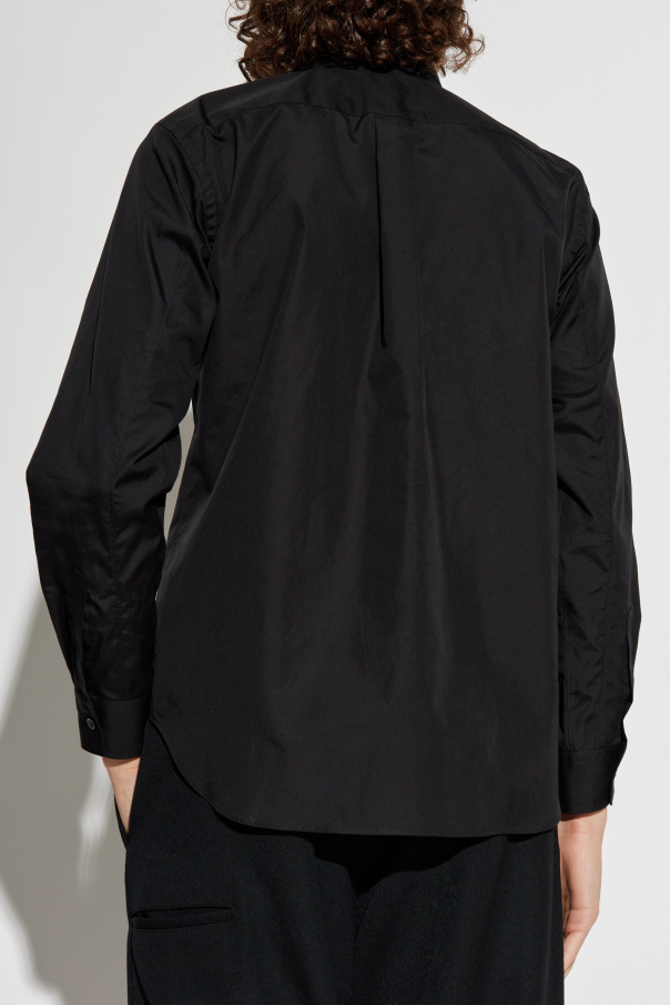 Comme des Garçons Black Camisa con jabot