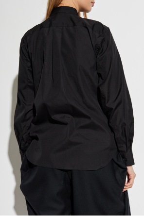 Comme des Garçons Black Camisa con jabot