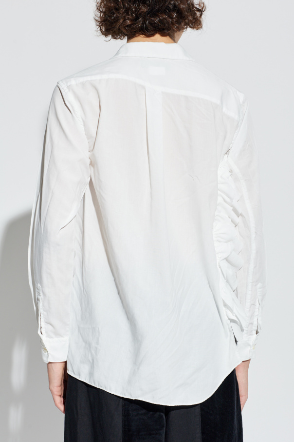 Comme des Garçons Black Camisa con volantes