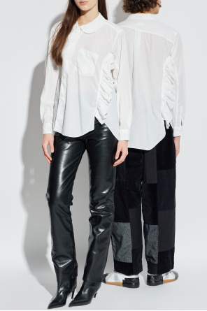 Shirt with ruffles od Comme des Garçons Black