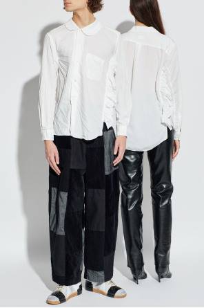 Comme des Garçons Black Camisa con volantes