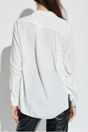 Comme des Garçons Black Camisa con volantes