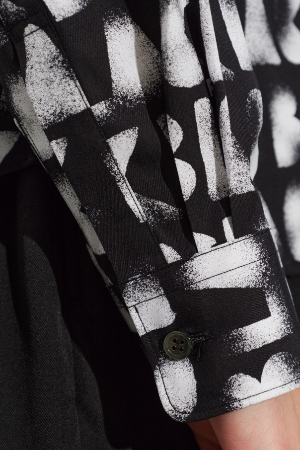 Comme des Garçons Black Shirt with monogram