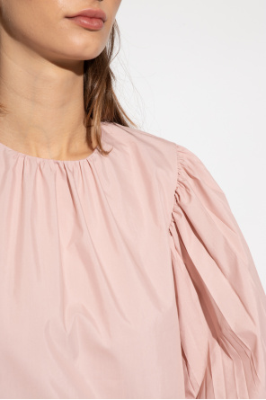 Red Valentino Top with decorative sleeves