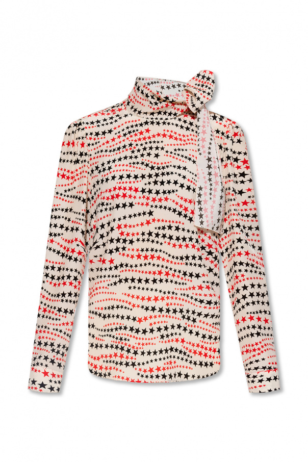 Red Woman valentino Patterned top