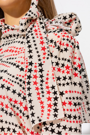 Red Valentino shorts Patterned top