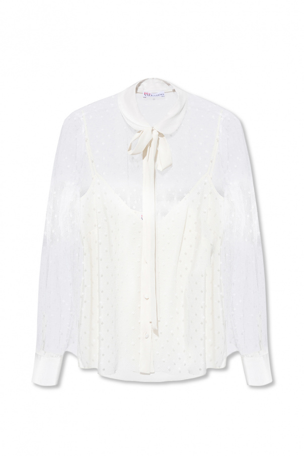 Red Valentino Tulle shirt