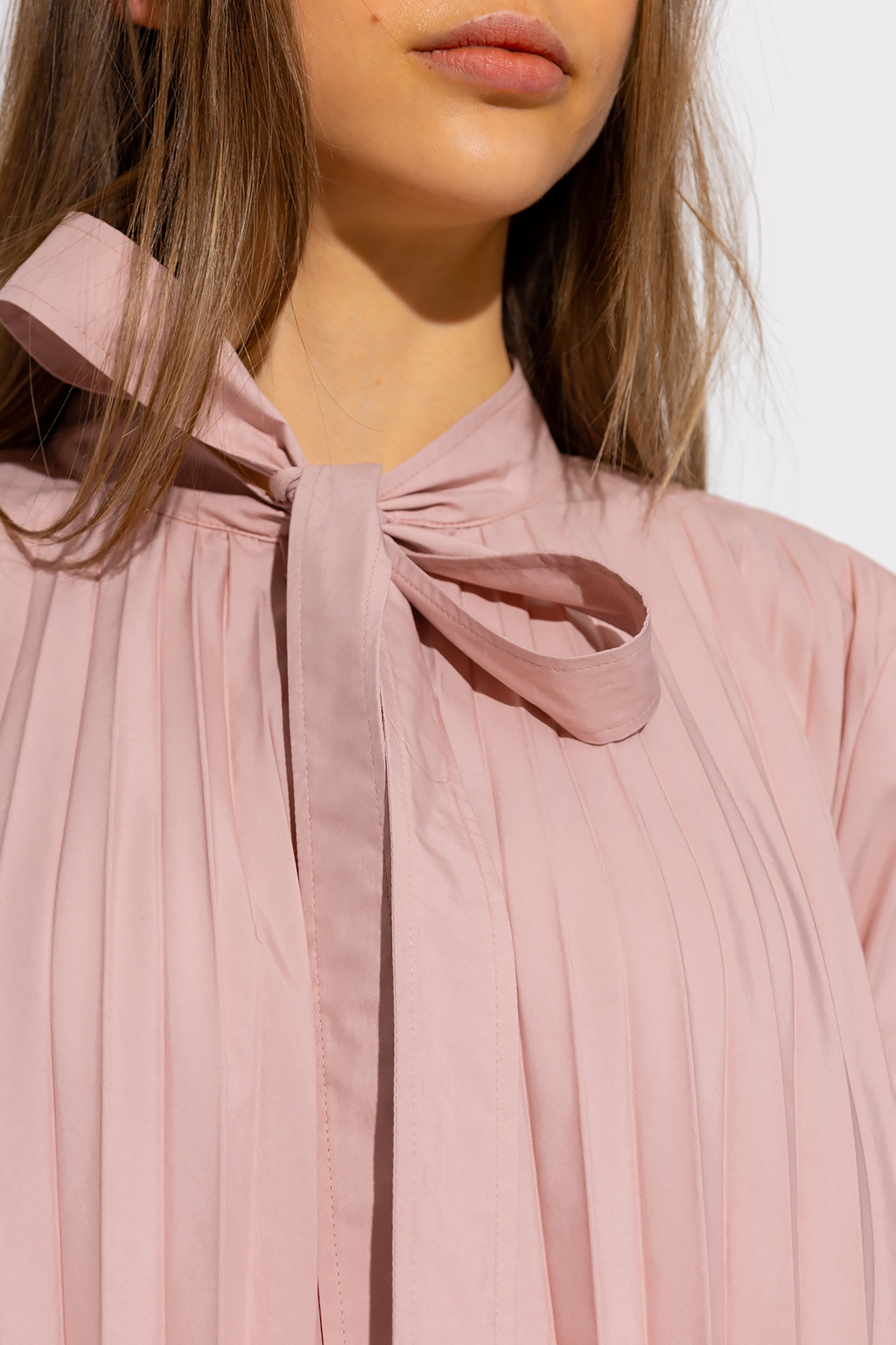 Red valentino per Pleated shirt