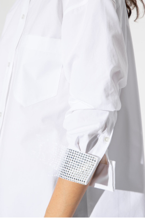 Alexander Wang Shirt with embellished cuffs