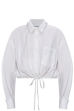 Shirt with shimmering appliqués od Alexander Wang