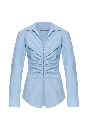 Camisa con fruncido
