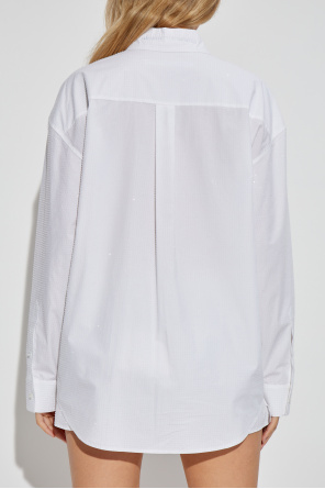 Alexander Wang Shirt with shimmering appliqués