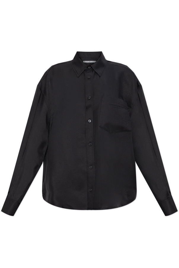 Silk shirt with pocket od Alexander Wang