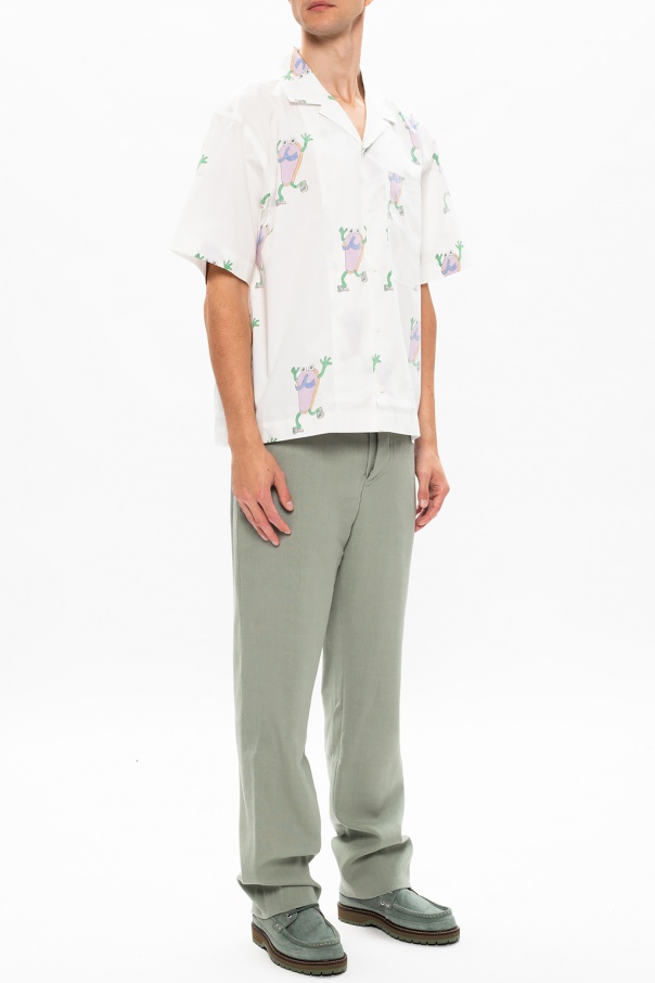 Louis Vuitton White 2019 Plain Rainbow Zip Polo Shirt Xxs