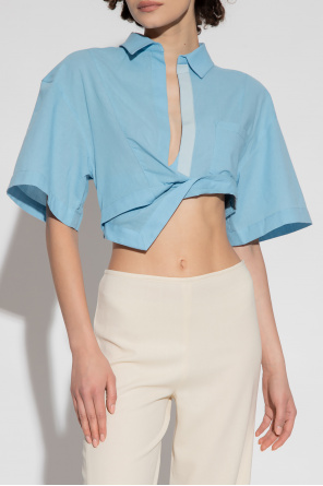 Jacquemus ‘Capri’ side-slit shirt