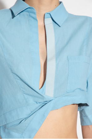 Jacquemus ‘Capri’ side-slit shirt