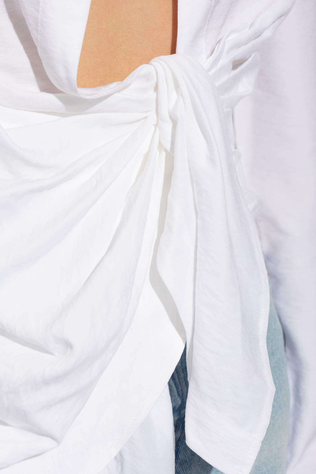 Jacquemus Draped shirt