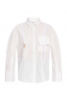 Xacus button-down fitted shirt Weiß