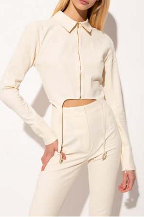 Jacquemus Cut-out cropped top
