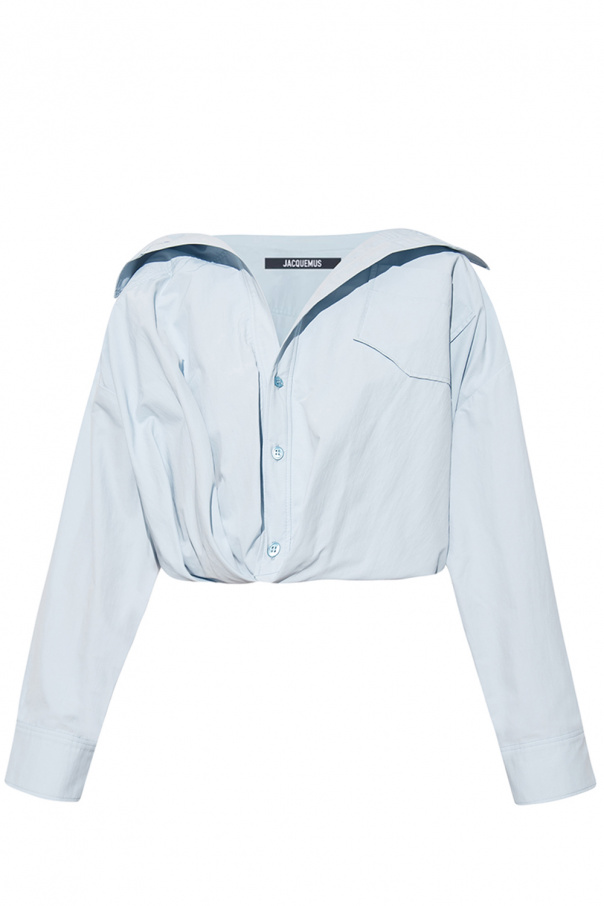 Jacquemus Asymmetrical Nation shirt