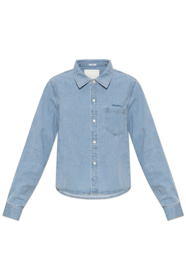 ‘Honor Roll’ denim shirt od MOTHER