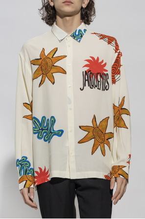 Jacquemus ‘Baou’ star-embroidery shirt
