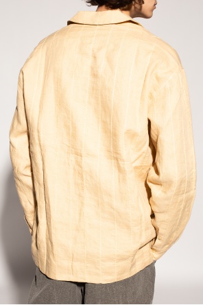 Jacquemus ‘La Chemise Raphia’ linen shirt