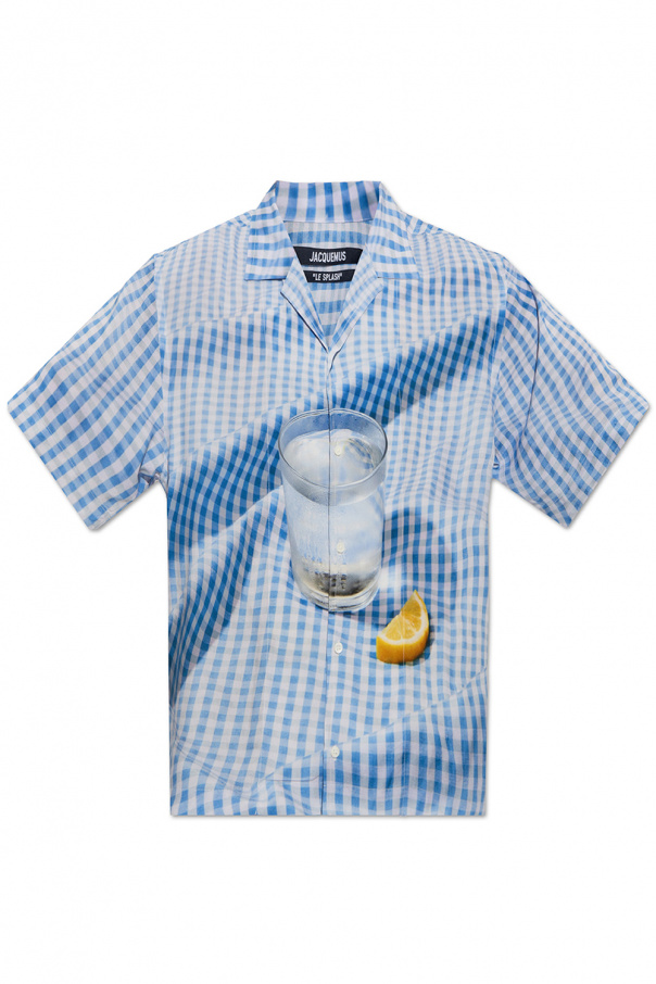 Jacquemus ‘Jean’ shirt FEBEN with short sleeves