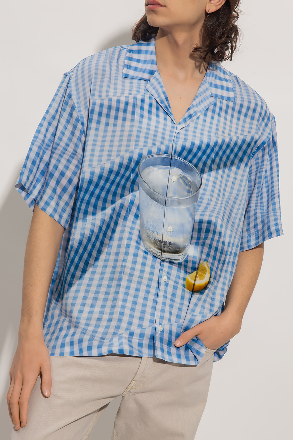 Jacquemus ‘Jean’ product shirt with short sleeves