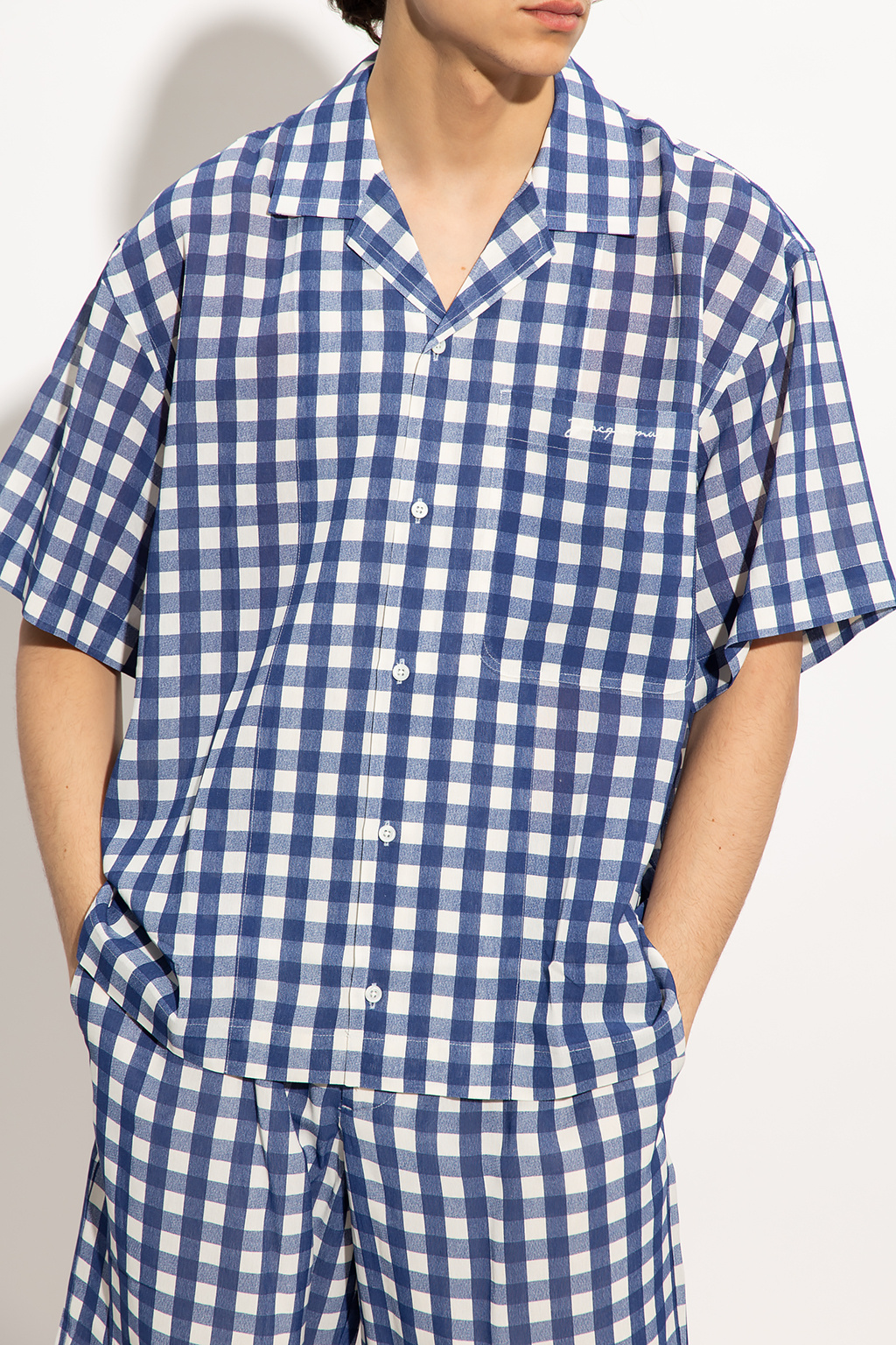 Jacquemus Checked nudie shirt