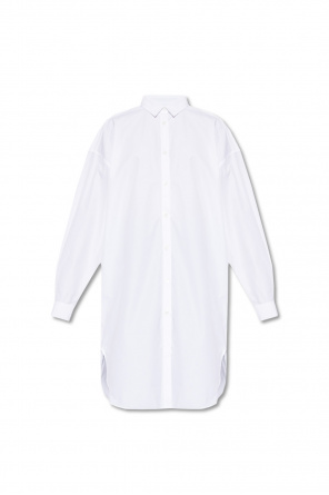 White Cotton Crop T-shirt
