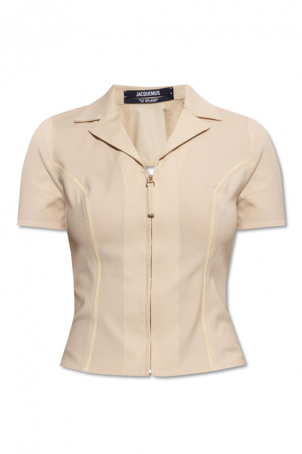 Jacquemus ‘Tangelo’ top with collar