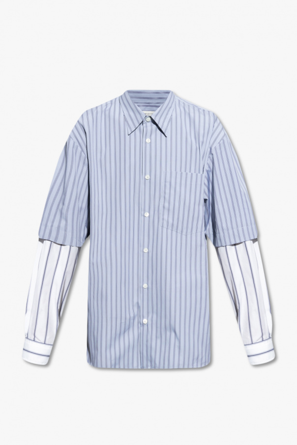 Dries Van Noten Two-layered Hundreds shirt