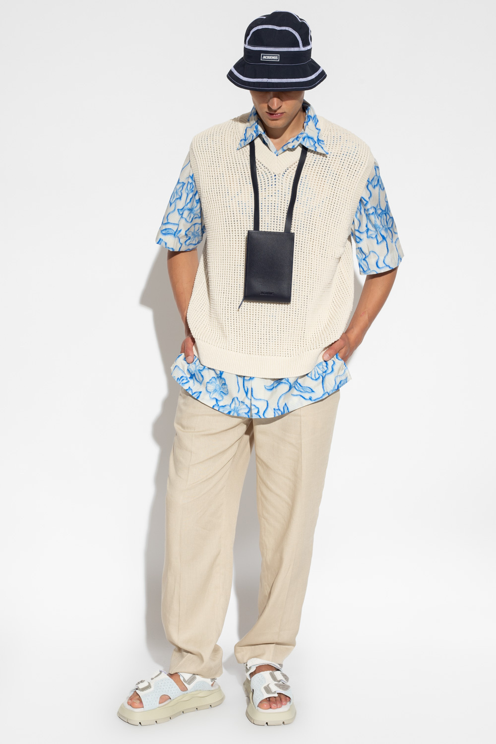 Dries Van Noten shirt indaia with short sleeves